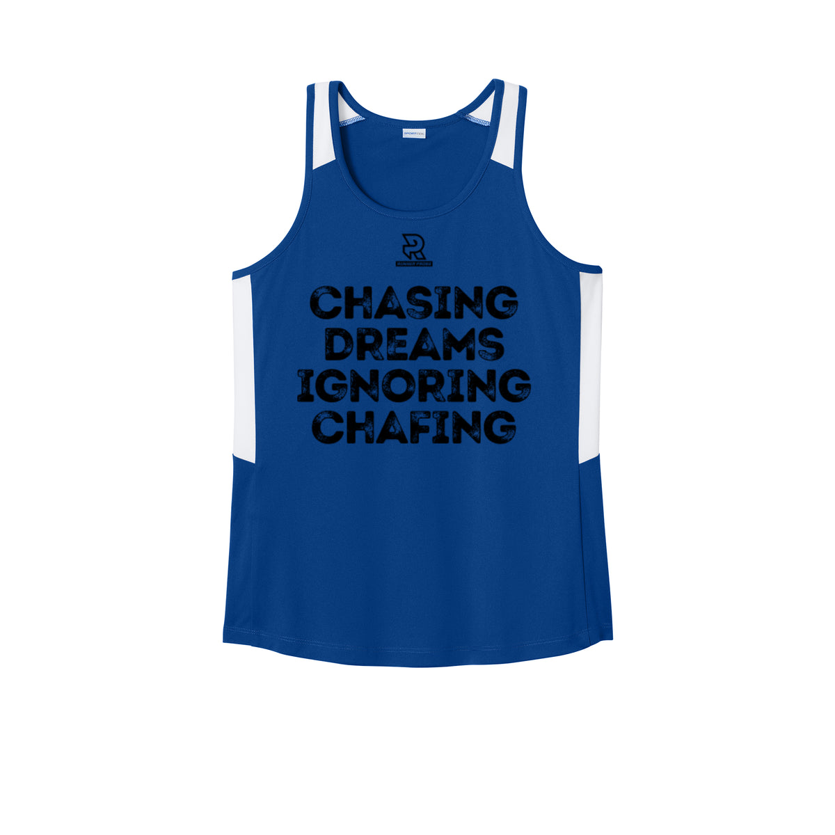 CHASING DREAMS (Black) - Womens Club Track Tank