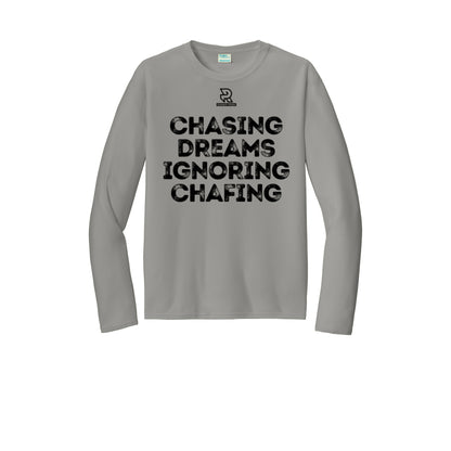 CHASING DREAMS (Black) - Long Sleeve Performance Tee