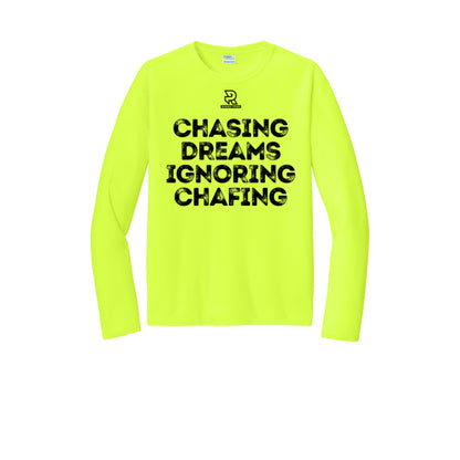 CHASING DREAMS (Black) - Long Sleeve Performance Tee