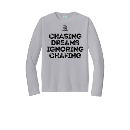 CHASING DREAMS (Black) - Long Sleeve Performance Tee
