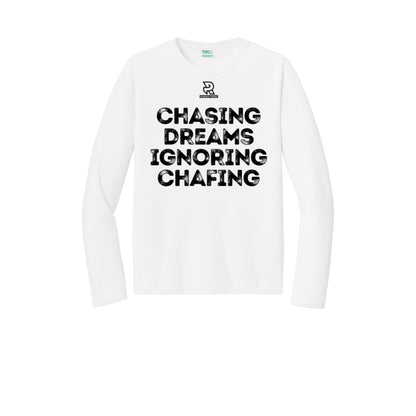 CHASING DREAMS (Black) - Long Sleeve Performance Tee