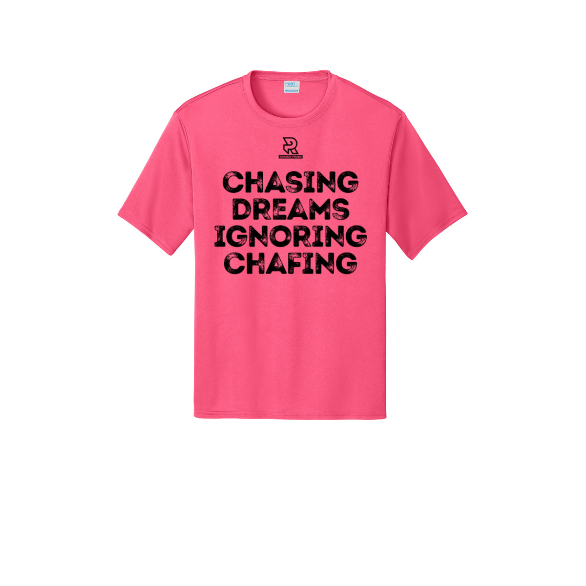 CHASING DREAMS (Black) - Short Sleeve Performance Tee