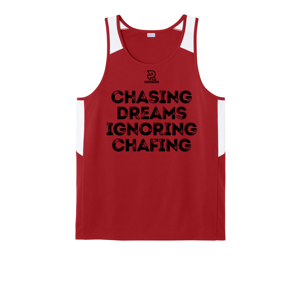 CHASING DREAMS (Black) - Mens Club Track Tank