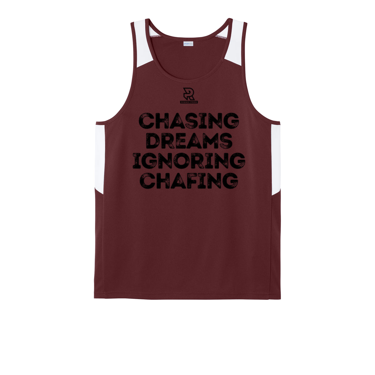 CHASING DREAMS (Black) - Mens Club Track Tank