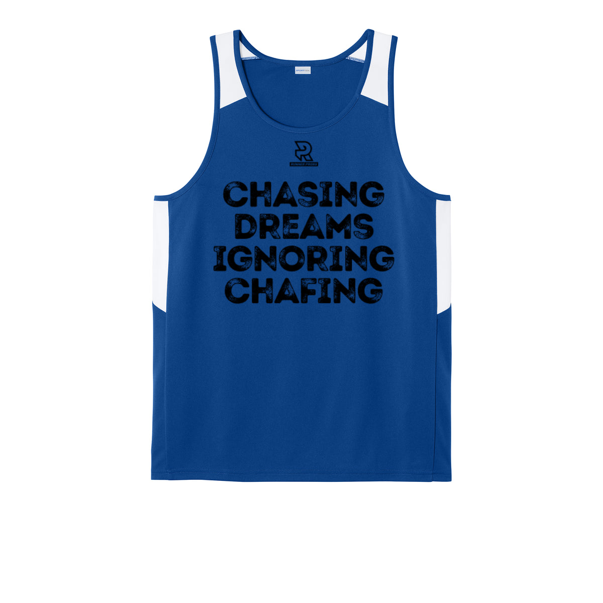 CHASING DREAMS (Black) - Mens Club Track Tank