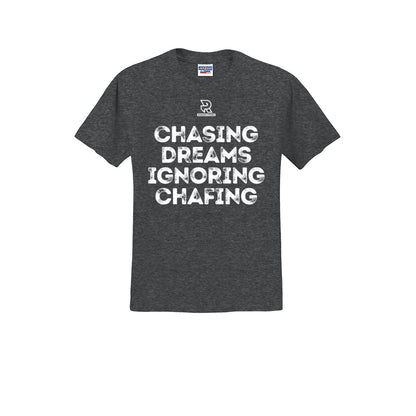CHASING DREAMS (White) - Short Sleeve Cotton Tee