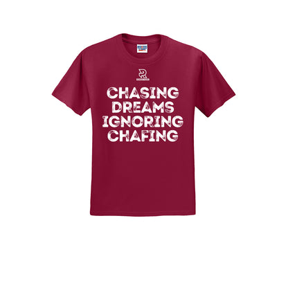 CHASING DREAMS (White) - Short Sleeve Cotton Tee