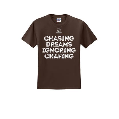CHASING DREAMS (White) - Short Sleeve Cotton Tee