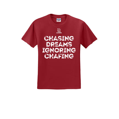 CHASING DREAMS (White) - Short Sleeve Cotton Tee