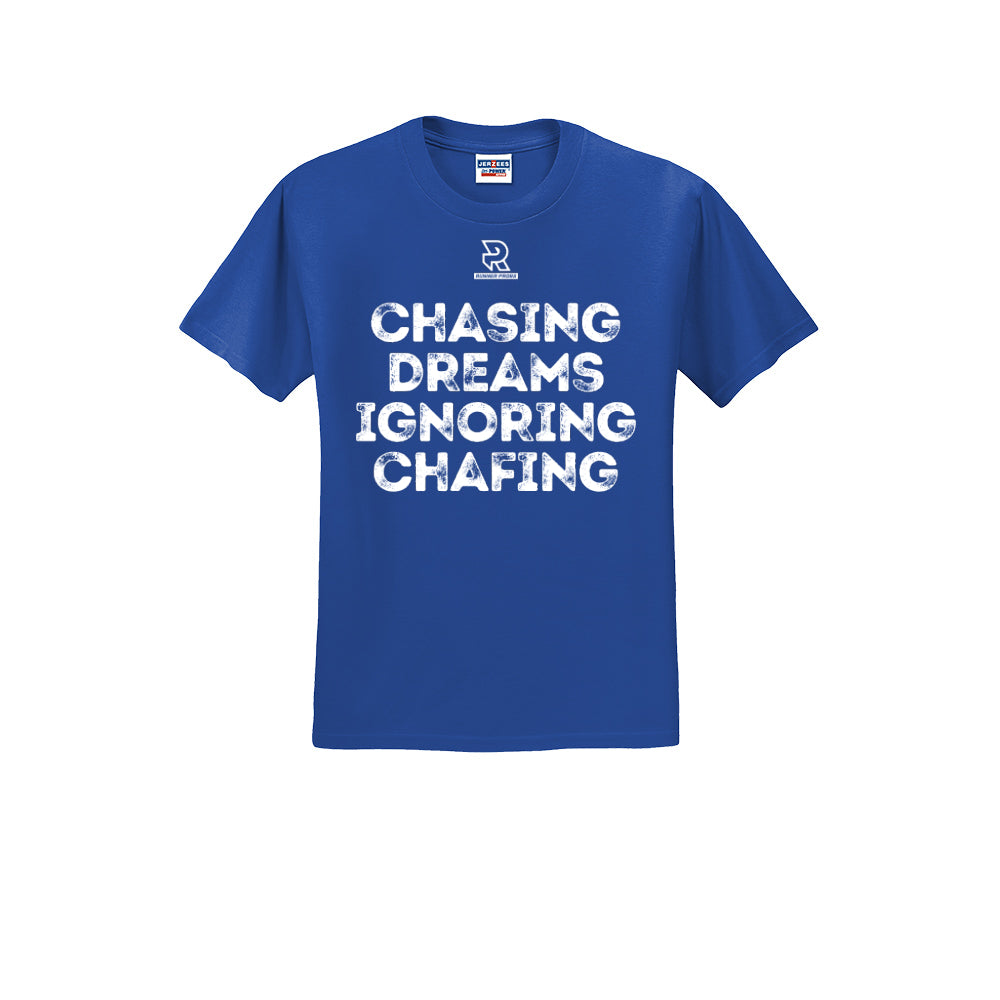 CHASING DREAMS (White) - Short Sleeve Cotton Tee