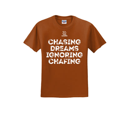 CHASING DREAMS (White) - Short Sleeve 50/50 Tee