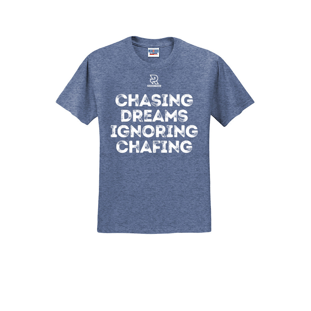 CHASING DREAMS (White) - Short Sleeve Cotton Tee