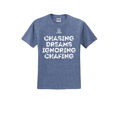 CHASING DREAMS (White) - Short Sleeve Cotton Tee