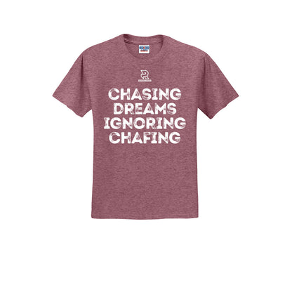 CHASING DREAMS (White) - Short Sleeve Cotton Tee