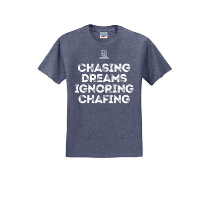 CHASING DREAMS (White) - Short Sleeve Cotton Tee