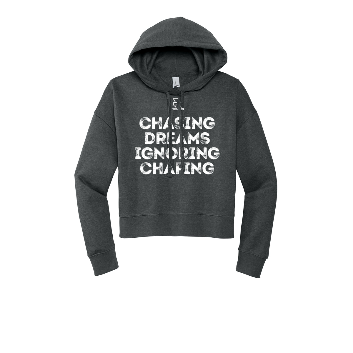 CHASING DREAMS (White) - Womens Fleece Hoodie