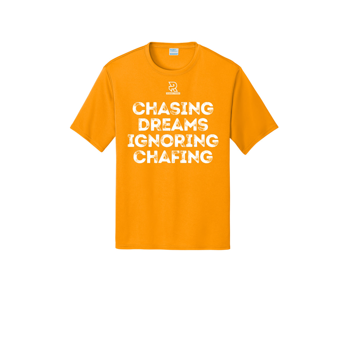CHASING DREAMS (White) - Short Sleeve Performance Tee