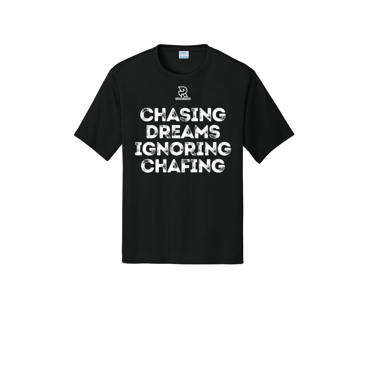 CHASING DREAMS (White) - Short Sleeve Performance Tee