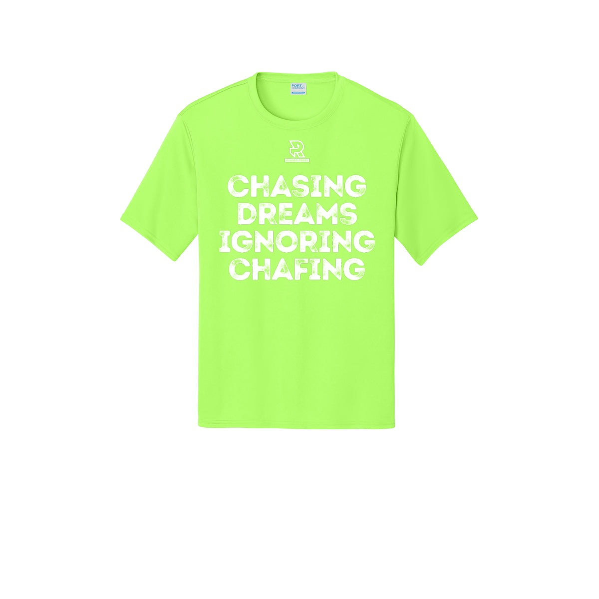 CHASING DREAMS (White) - Short Sleeve Performance Tee