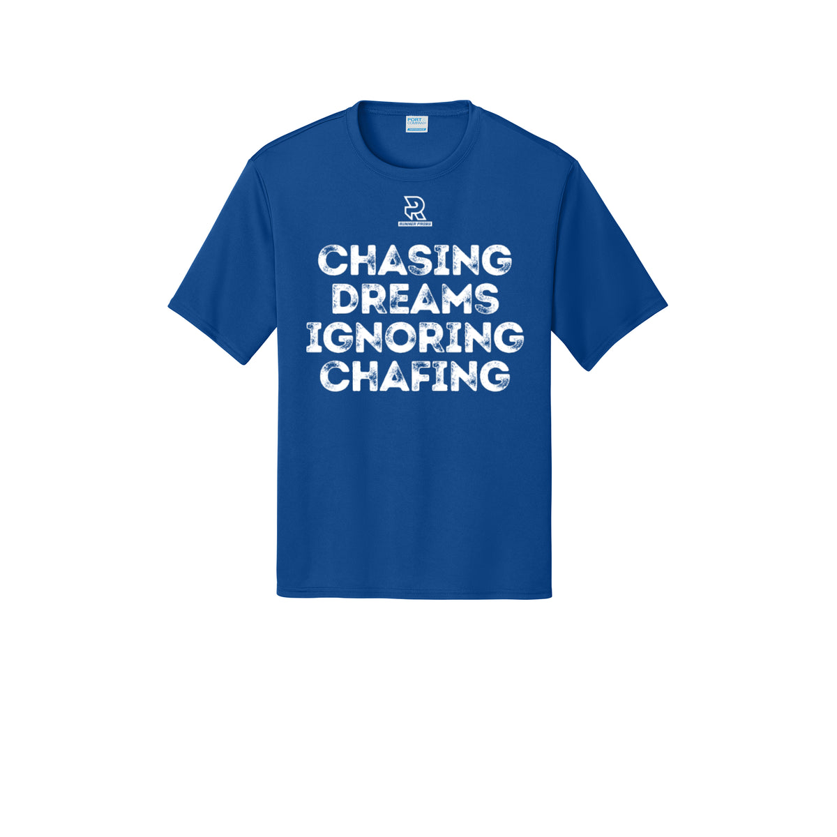 CHASING DREAMS (White) - Short Sleeve Performance Tee