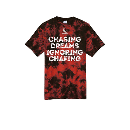 CHASING DREAMS (White) - Short Sleeve Tie Dye Cotton Tee