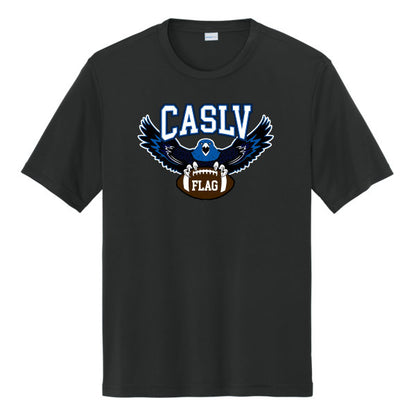 Coral Academy Flag Football Short Sleeve Performance Tee 2025 (A)