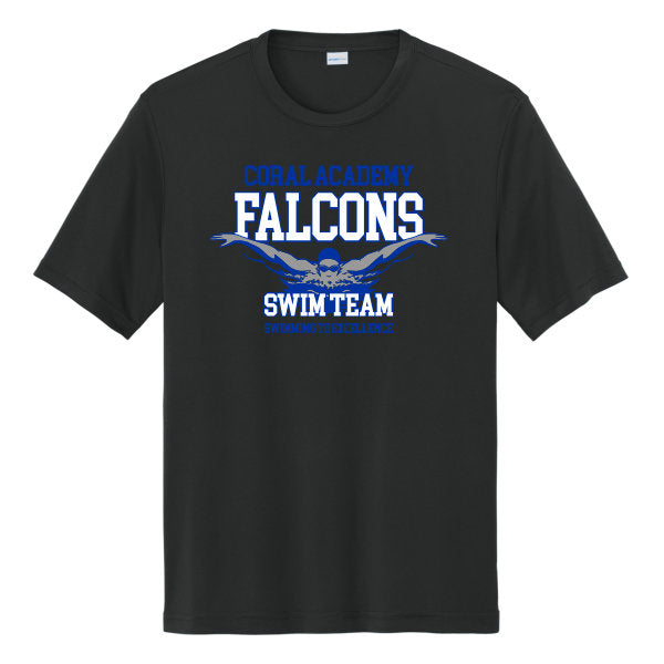Coral Academy Swim Performance Tee 2026