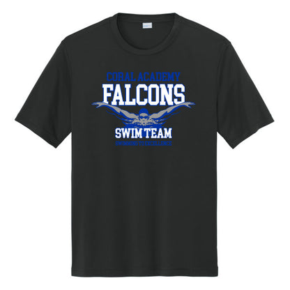 Coral Academy Swim Performance Tee 2026