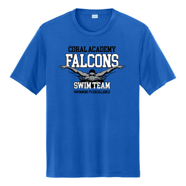 Coral Academy Swim Performance Tee 2026