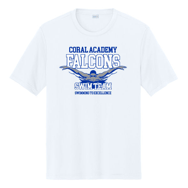 Coral Academy Swim Performance Tee 2026
