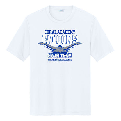 Coral Academy Swim Performance Tee 2026