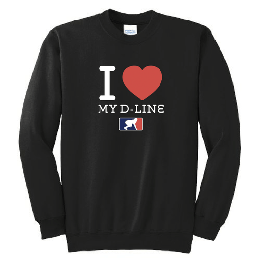 I <3 MY D-LINE - Crewneck