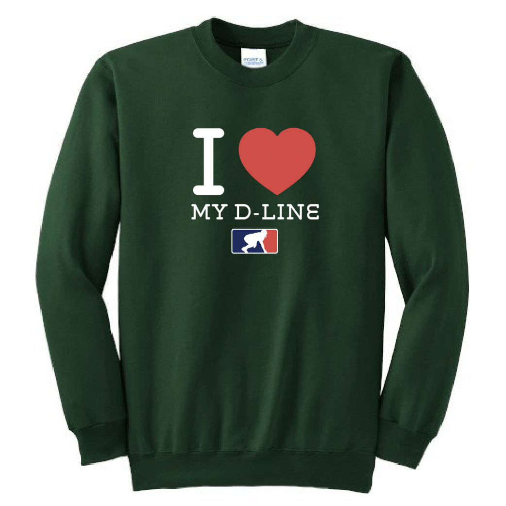 I <3 MY D-LINE - Crewneck