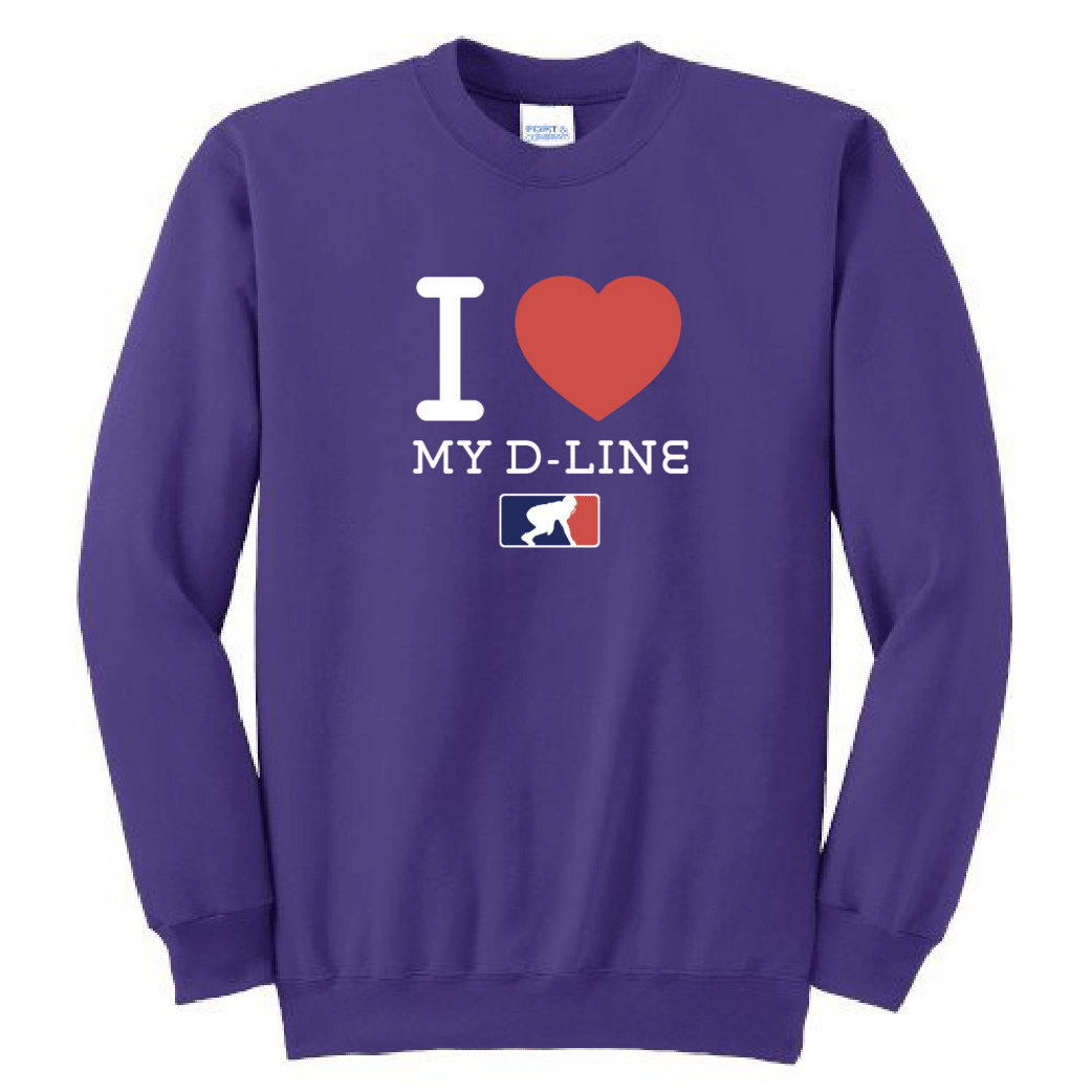 I <3 MY D-LINE - Crewneck