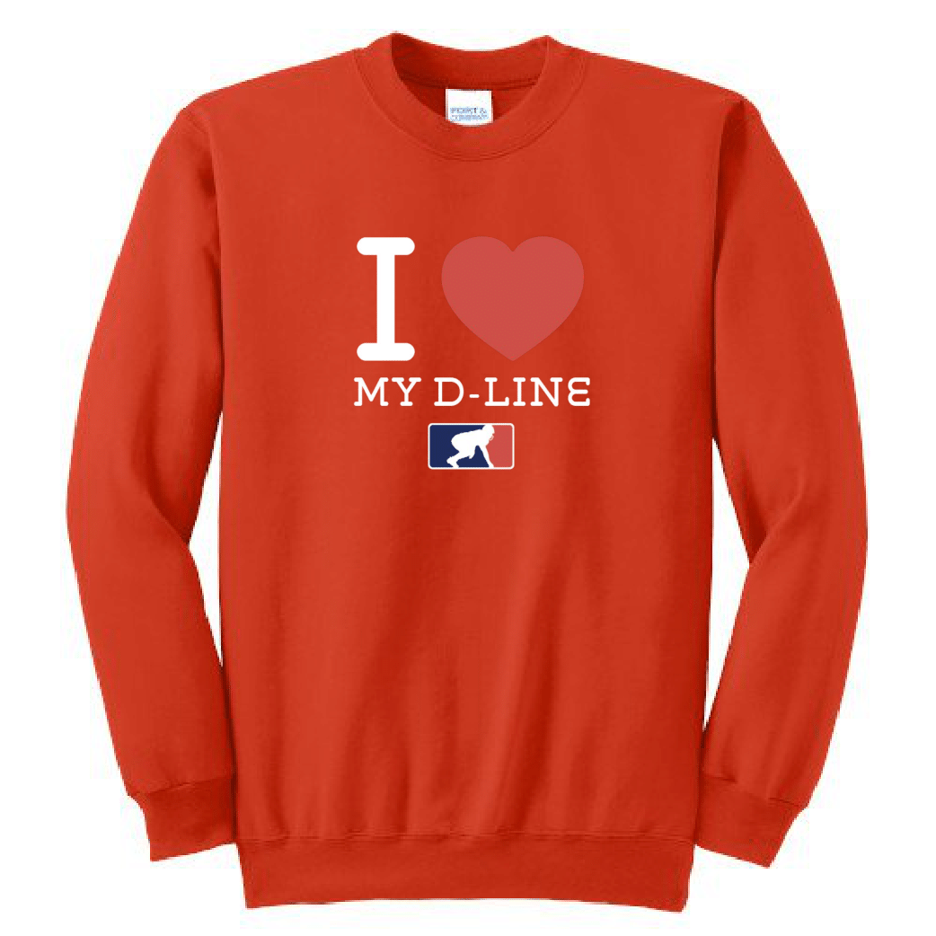 I <3 MY D-LINE - Crewneck