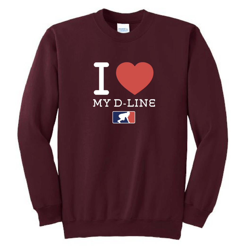 I <3 MY D-LINE - Crewneck