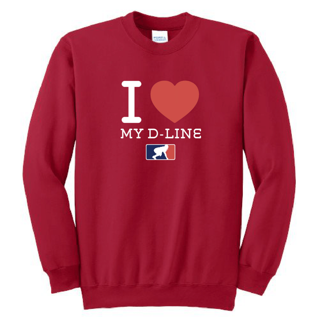 I <3 MY D-LINE - Crewneck