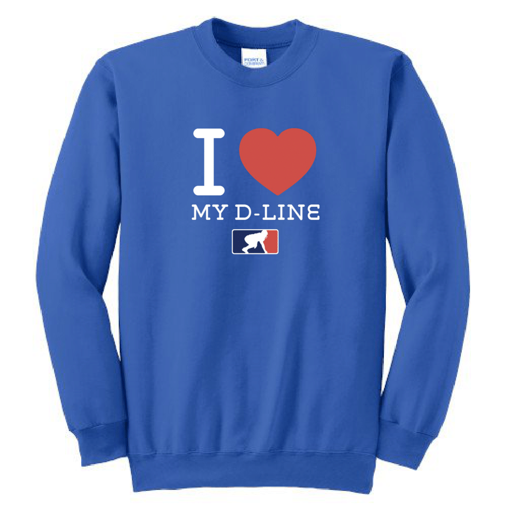 I <3 MY D-LINE - Crewneck