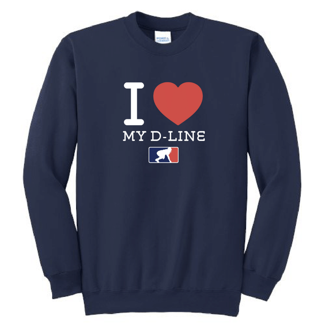 I <3 MY D-LINE - Crewneck