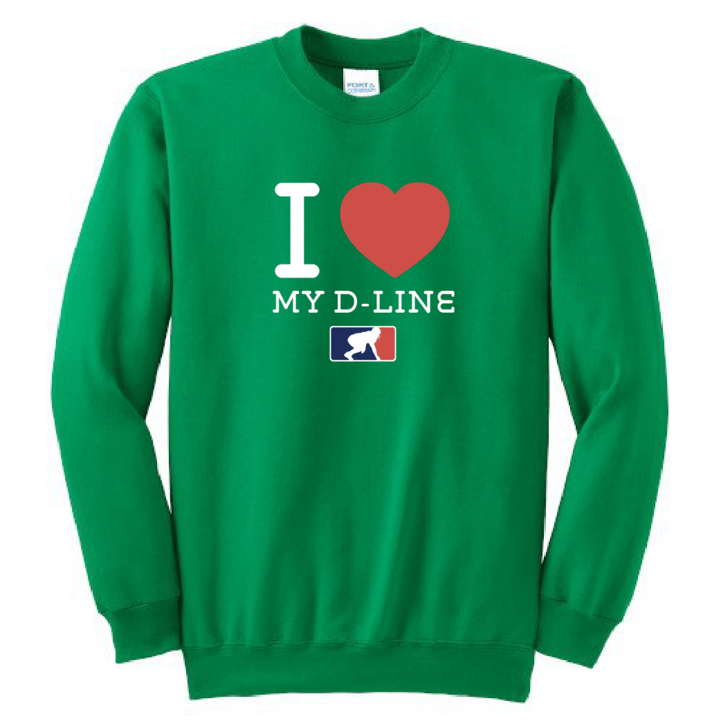 I <3 MY D-LINE - Crewneck