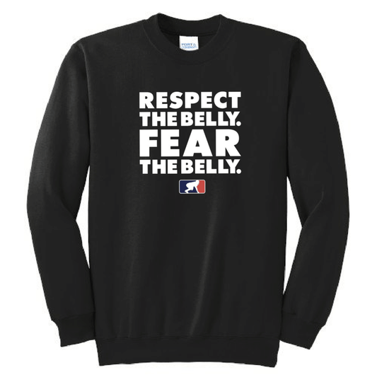 RESPECT THE BELLY - Crewneck