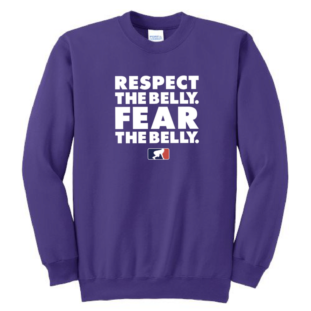 RESPECT THE BELLY - Crewneck