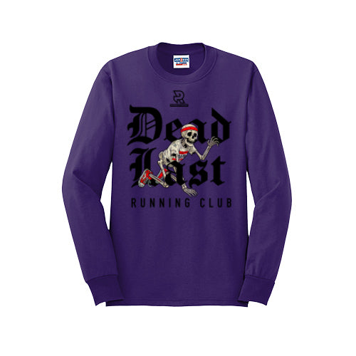 DEAD LAST (Black) - Long Sleeve 50/50 Tee