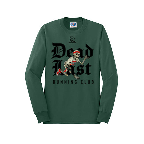 DEAD LAST (Black) - Long Sleeve 50/50 Tee