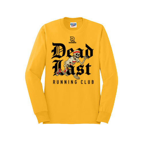DEAD LAST (Black) - Long Sleeve 50/50 Tee