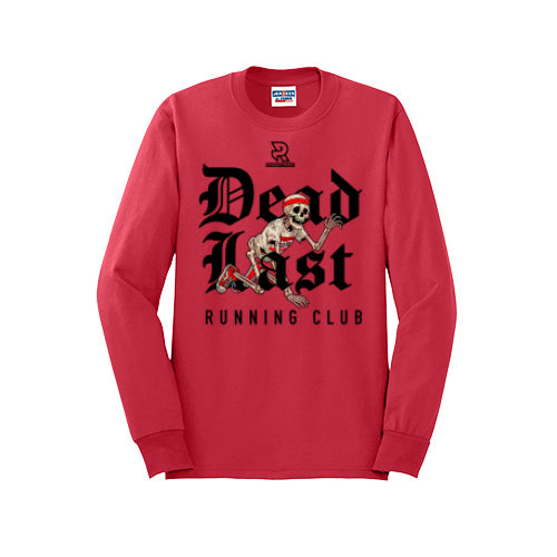 DEAD LAST (Black) - Long Sleeve 50/50 Tee