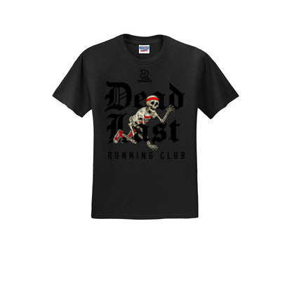 DEAD LAST (Black) - Short Sleeve 50/50 Tee