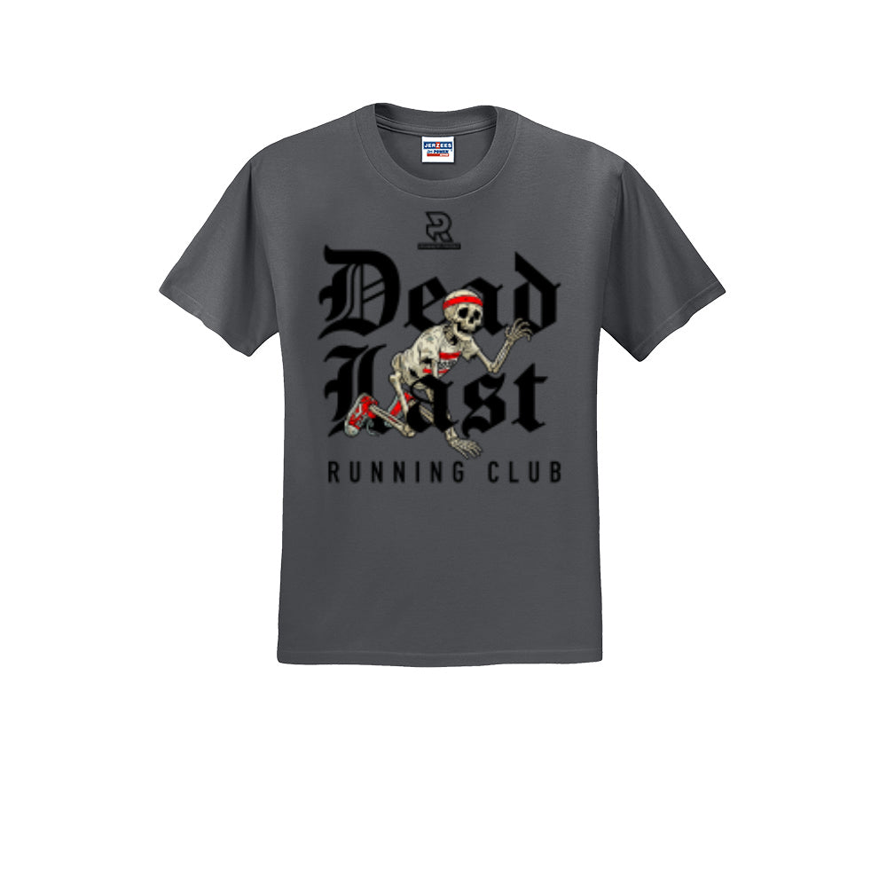 DEAD LAST (Black) - Short Sleeve 50/50 Tee