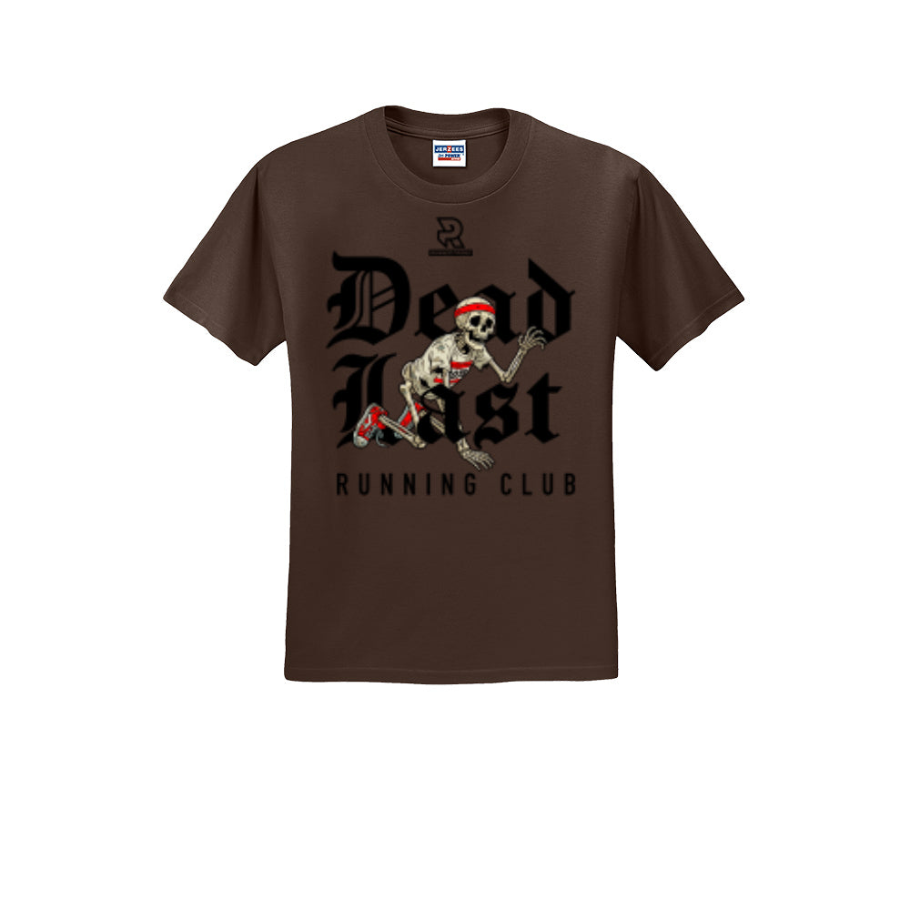 DEAD LAST (Black) - Short Sleeve 50/50 Tee