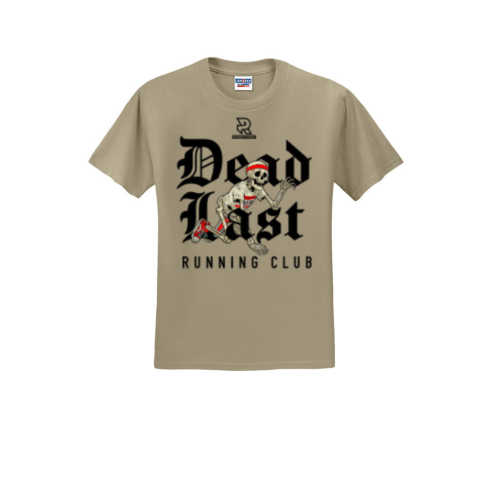 DEAD LAST (Black) - Short Sleeve 50/50 Tee